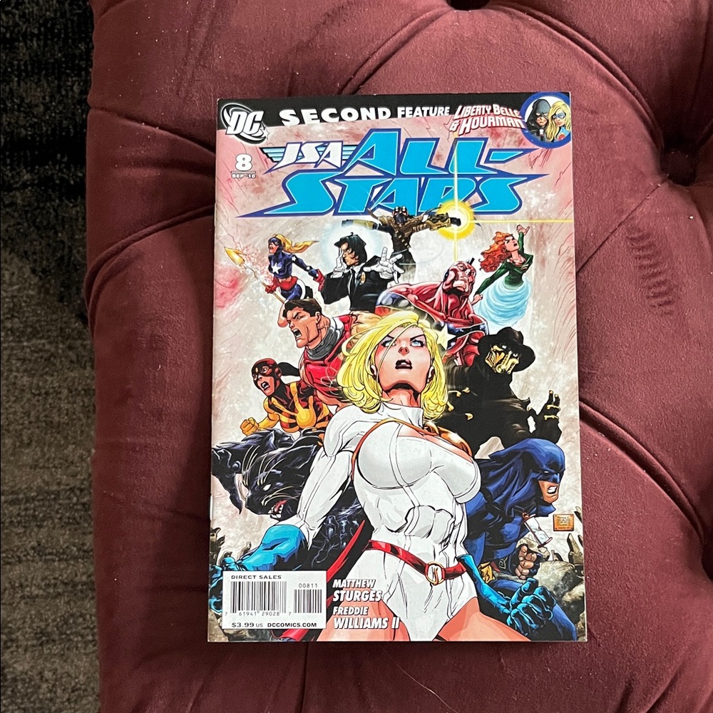 DC Comics JSA All-Stars Issue #8 Sep 2010